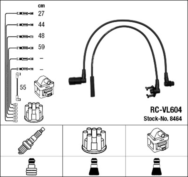 RC - VL604 ATESLEME KABLOSU