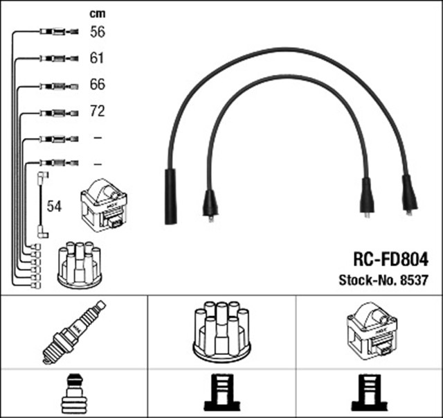 RC - FD804 ATESLEME KABLOSU