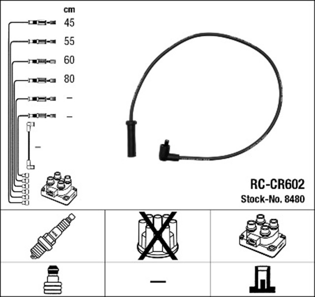 RC - CR602 ATESLEME KABLOSU