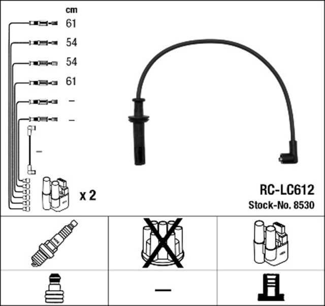 RC - LC612 ATESLEME KABLOSU