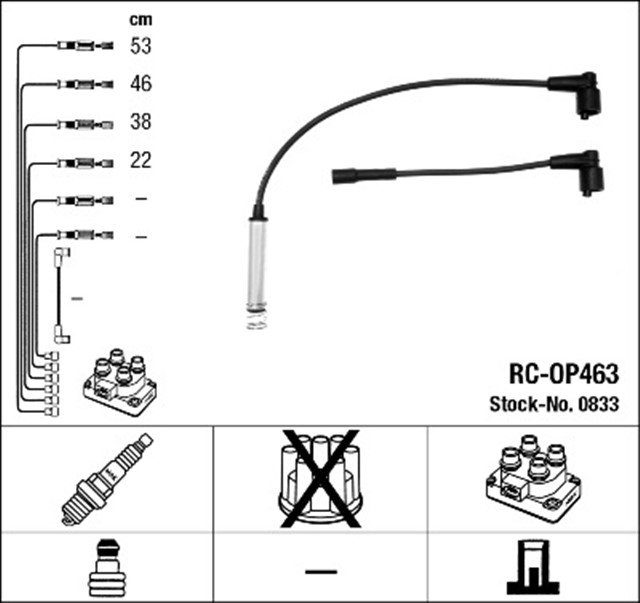 RC - OP463 ATESLEME KABLOSU