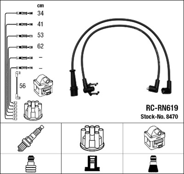 RC - RN619 ATESLEME KABLOSU