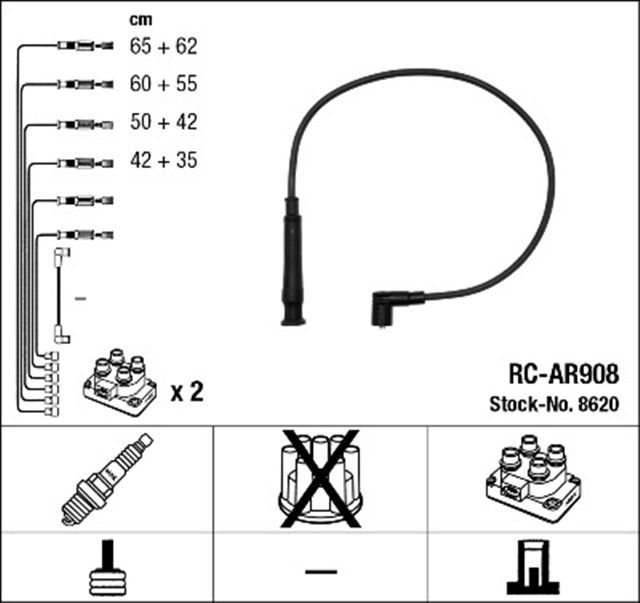 RC - AR908 ATESLEME KABLOSU