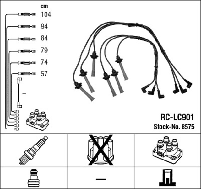 RC - LC901 ATESLEME KABLOSU