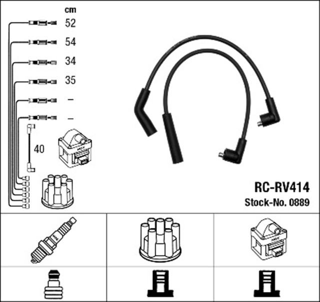 RC - RV414 ATESLEME KABLOSU