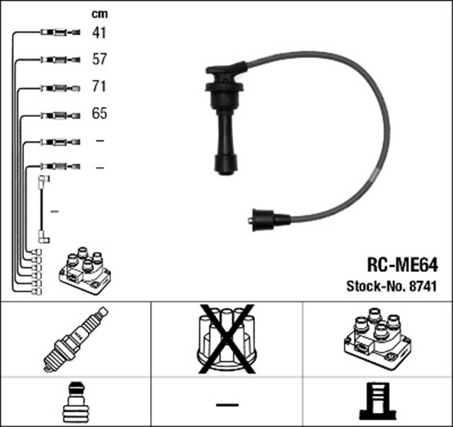RC - ME64 ATESLEME KABLOSU