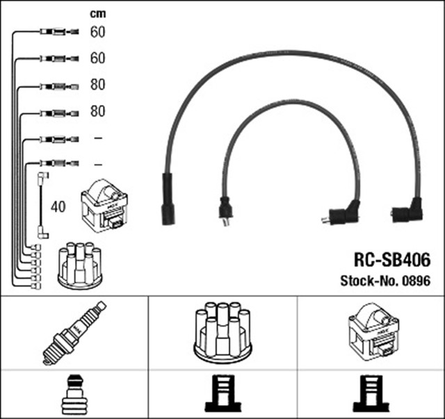RC - SB406 ATESLEME KABLOSU