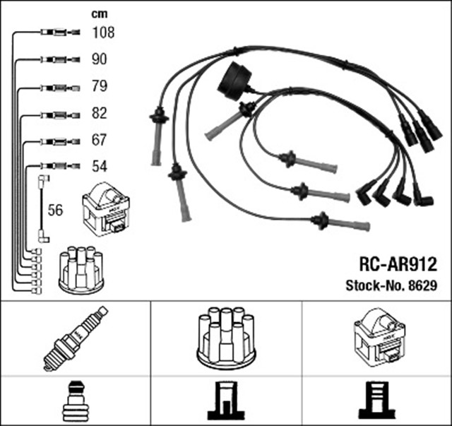 RC - AR912 ATESLEME KABLOSU