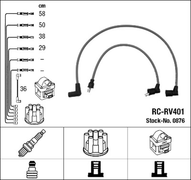 RC - RV401 ATESLEME KABLOSU