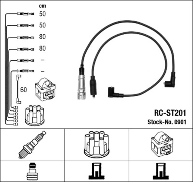 RC - ST201 ATESLEME KABLOSU