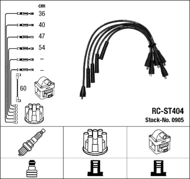 RC - ST404 ATESLEME KABLOSU