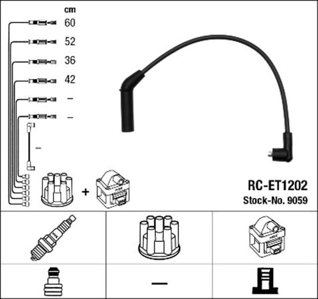 RC - ET1202 ATESLEME KABLOSU