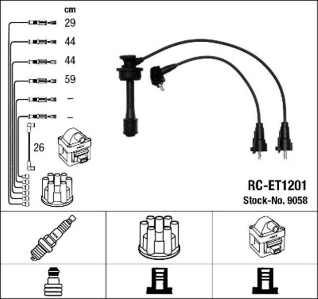 RC - ET1201 ATESLEME KABLOSU