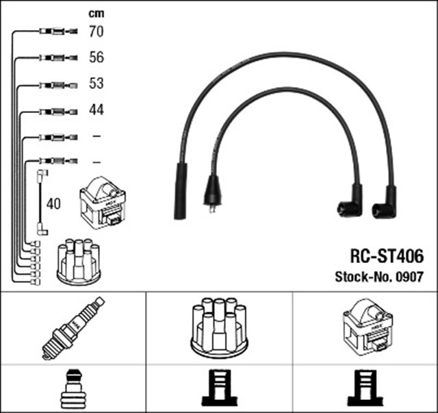 RC - ST406 ATESLEME KABLOSU