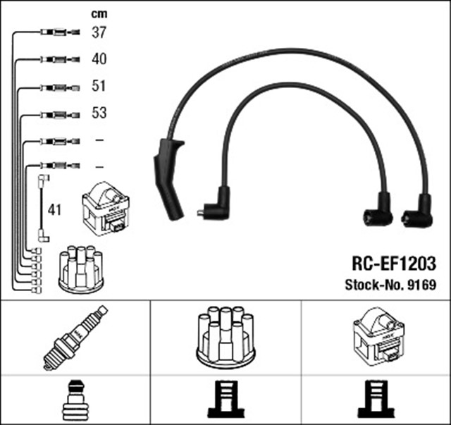 RC - EF1203 ATESLEME KABLOSU