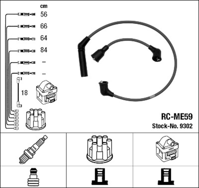 RC - ME59 ATESLEME KABLOSU