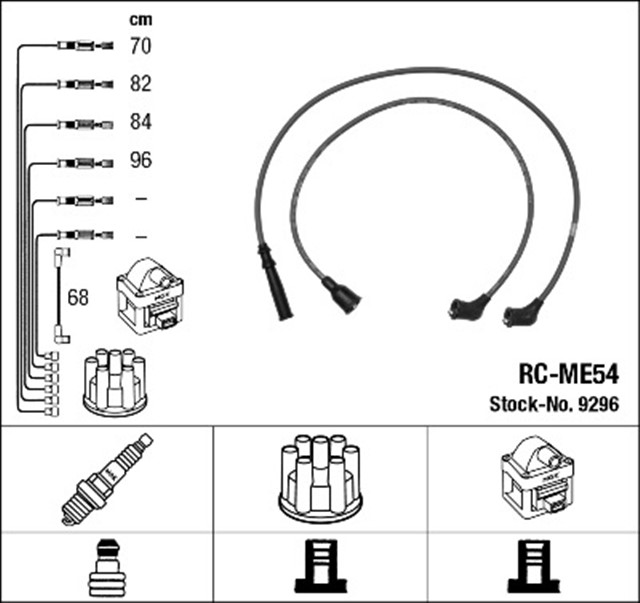 RC - ME54 ATESLEME KABLOSU
