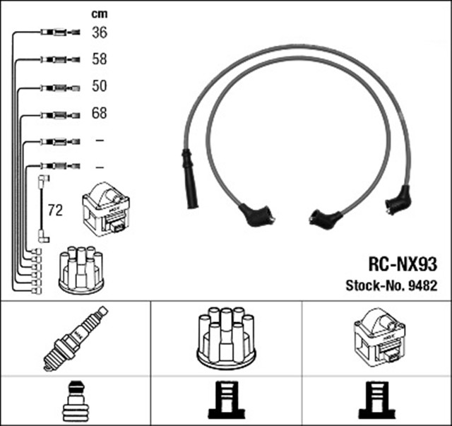 RC - NX93 ATESLEME KABLOSU