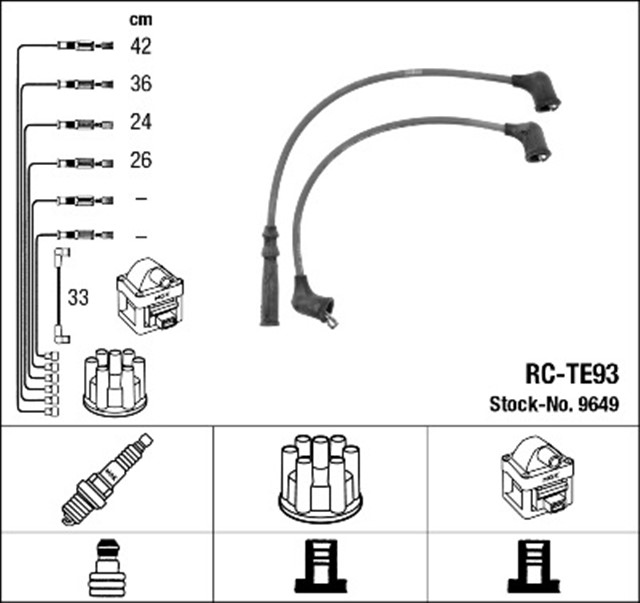 RC - TE93 ATESLEME KABLOSU