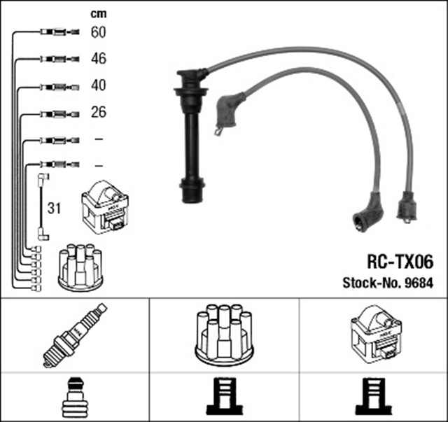 RC - TX06 ATESLEME KABLOSU