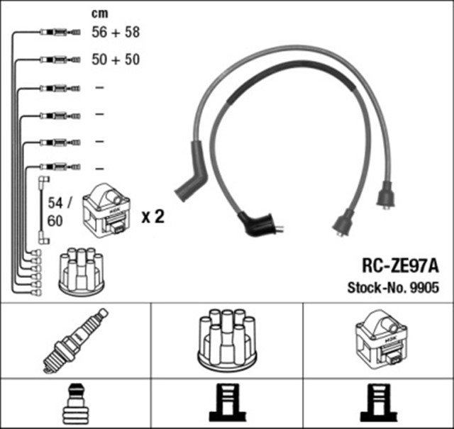 RC - ZE97A ATESLEME KABLOSU