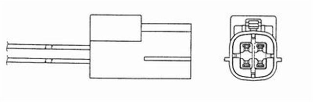 OZA544 - N8 OKSIJEN SENSORU NGK - 1804/NGK - 6497/NGK - 6513