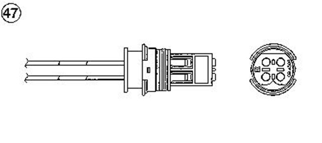 OKSIJEN SENSORU KAT. SONRASI MERCEDES W203 CL203 W164 W251