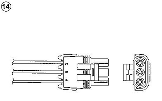 OKSIJEN SENSORU VECTRA A - B - OMEGA A 2.0 - OMEGA A 3.0 24V 88 - 00