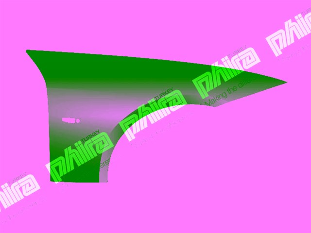 CAMURLUK ON SAG SAC BMW 3 E - 90 2006 - 2012