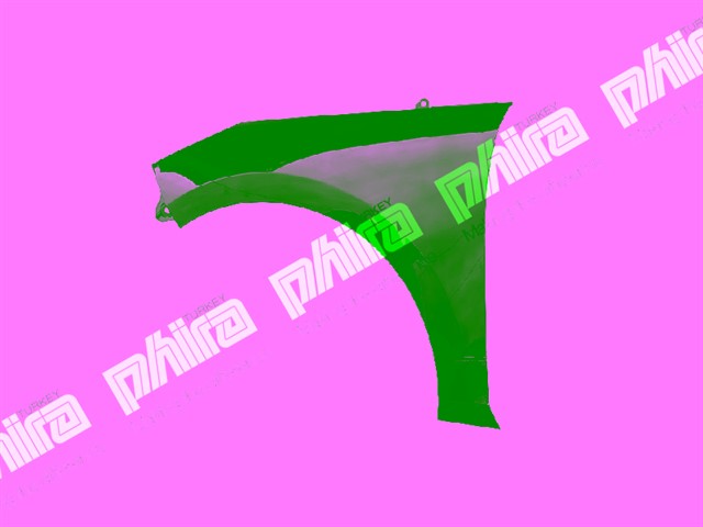 CAMURLUK ON SOL SAC FORD FIESTA 2017