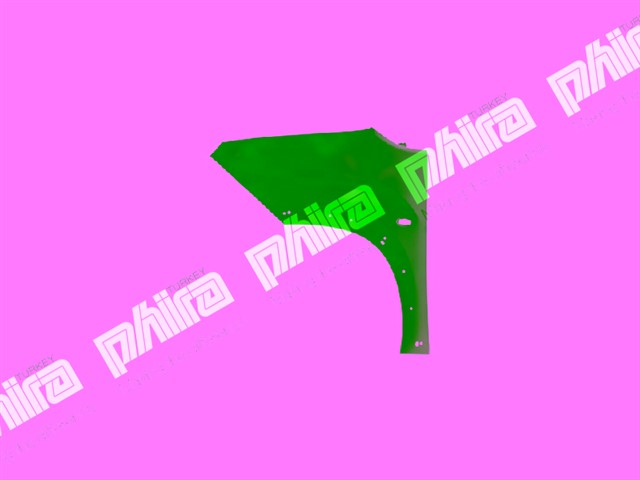 CAMURLUK ON SOL DODIK DELIKLI SAC PEUGEOT RIFTER 2018