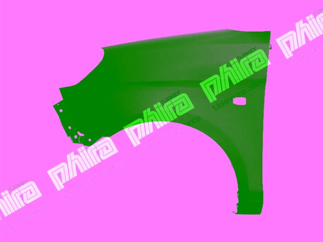 CAMURLUK ON SOL SINYAL DELIKLI SAC KIA PICANTO 2007 - 2011