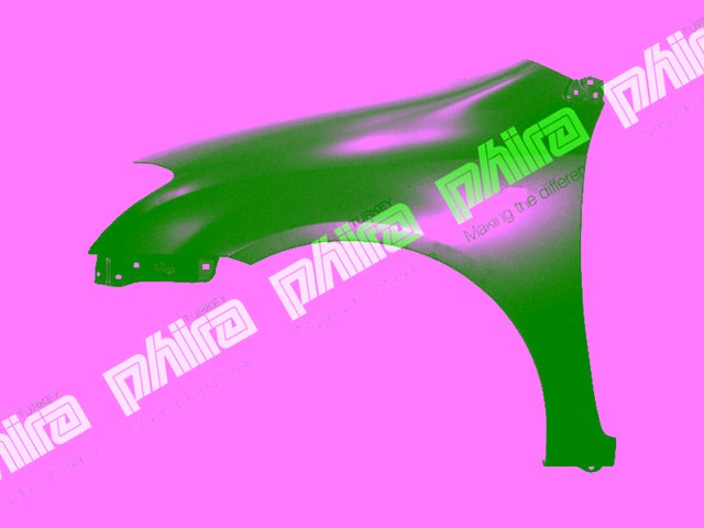 CAMURLUK ON SOL SINYAL DELIKLI SAC TOYOTA COROLLA 2002 - 2006