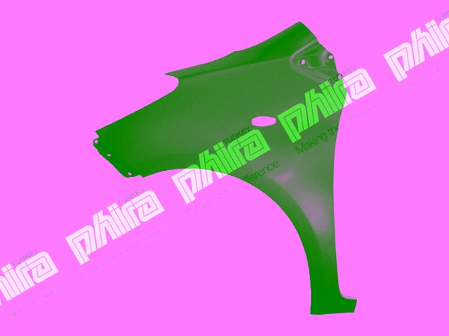 CAMURLUK ON SOL SINYAL DELIKLI SAC TOYOTA YARIS 2006 - 2011