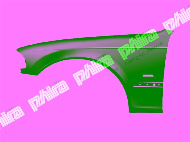 CAMURLUK ON SOL SAC BMW 3 E - 46 1998 - 2001