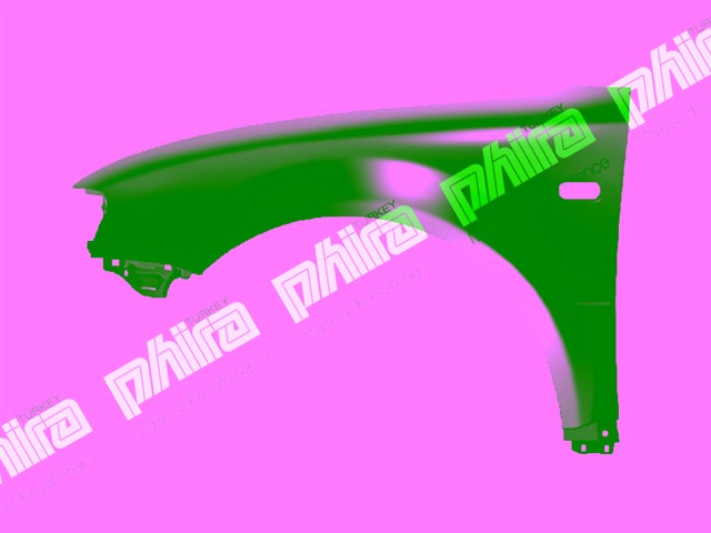 CAMURLUK ON SOL SINYAL DELIKLI SAC VW PASSAT 1997 - 2000