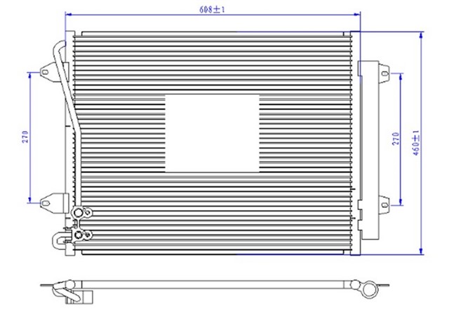 KLIMA RADYATORU PASSAT 04 - 14