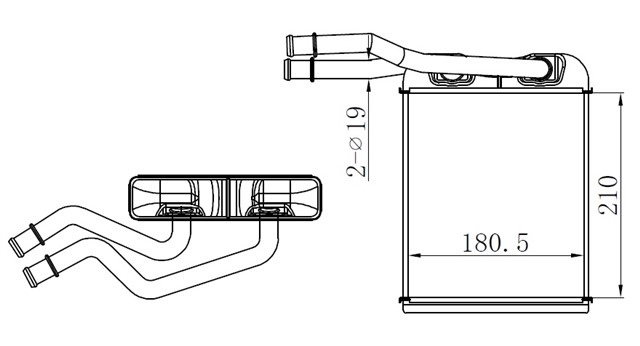KALORIFER RADYATORU T5 - T6 - TOUAREG - AMAROK - Q7 - CAYENNE 04 - 