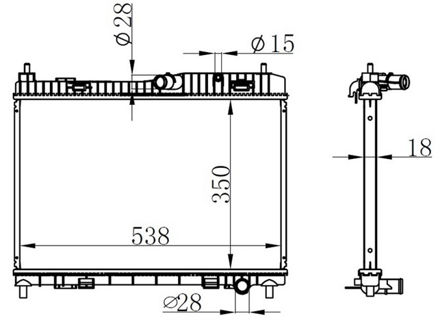 MOTOR SU RADYATORU FIESTA 1.25 16V 1.4 16V 08 B MAX 1.4 16V 12 350 558 18
