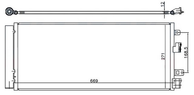 KLIMA BRAZING CONDENSER A/M 0 CORSA E 1.3 CDTI 940568