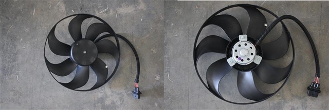 RADIATOR FAN GOLF IV 1.6I 1997 - 2005 TEK FAN