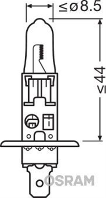 AMPUL 12V H1 55W SUPER