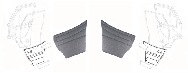 ON KAPI PANELI R/L FORD TRANSIT T12 - T15 - MAXI - P190