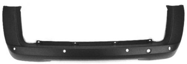 TAMPON ARKA SIYAH 4 SENSORLU TEK BAGAJ KAPAKLI FIAT FIORINO 2007