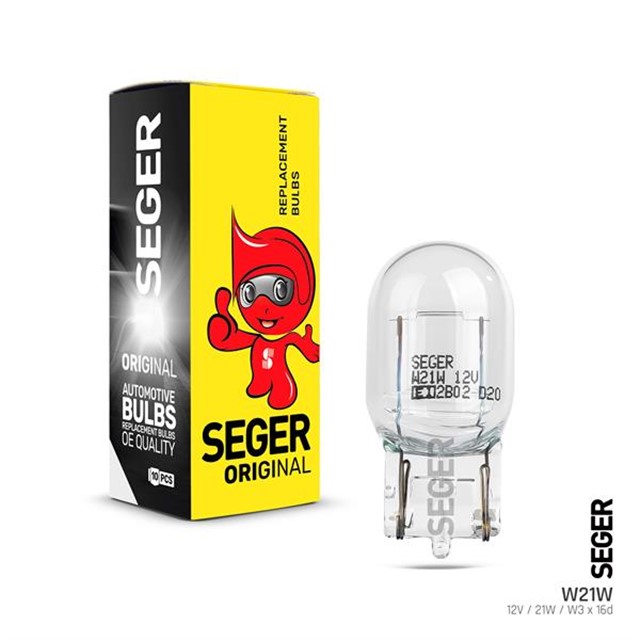 AMPUL WY21W 12V 21W WX3X16D T20 B. DIPSIZ KAPLAMA SARI