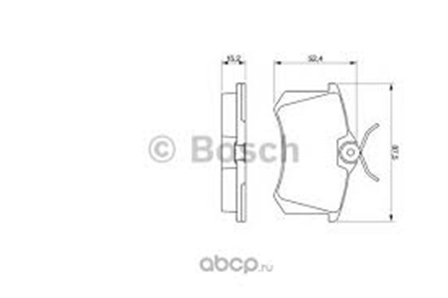 DISK BALATA A6 2.8 08.1997 - 07.1999; A6 2.8 09.1999 - 08.2001; A6 3.0 09.2001 - 08.2004; A6 3.0 QUA