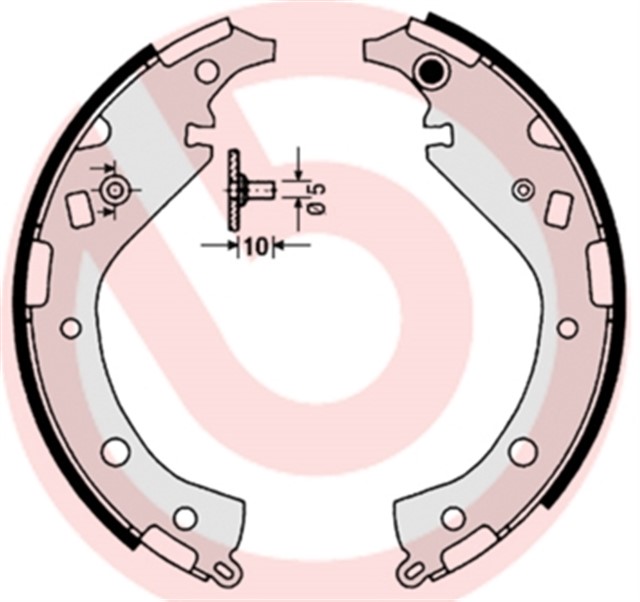 EL FREN BALATASI TOYOTA CAMRY SALOON V3 08/01 - 11/06 - TOYOTA RAV 4 II A2 05/00 - 11/05