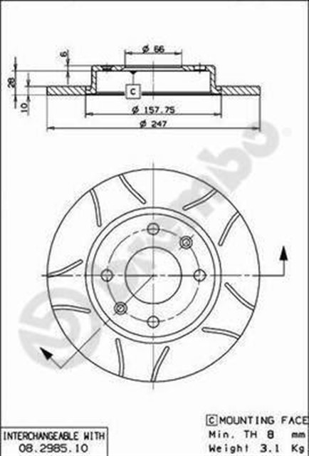 FREN DISKI ON ARKA MAX PEUGEOT