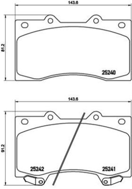 FREN BALATASI ON NISSAN PATROL III 5.6 10 - 