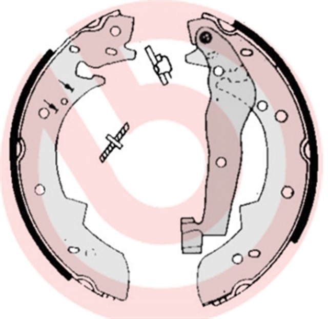 EL FREN BALATASI VOLVO 340 - 360 343. 345 08/75 - 07/91 - VOLVO 340 - 360 SALOON 344 08/79 - 07/91